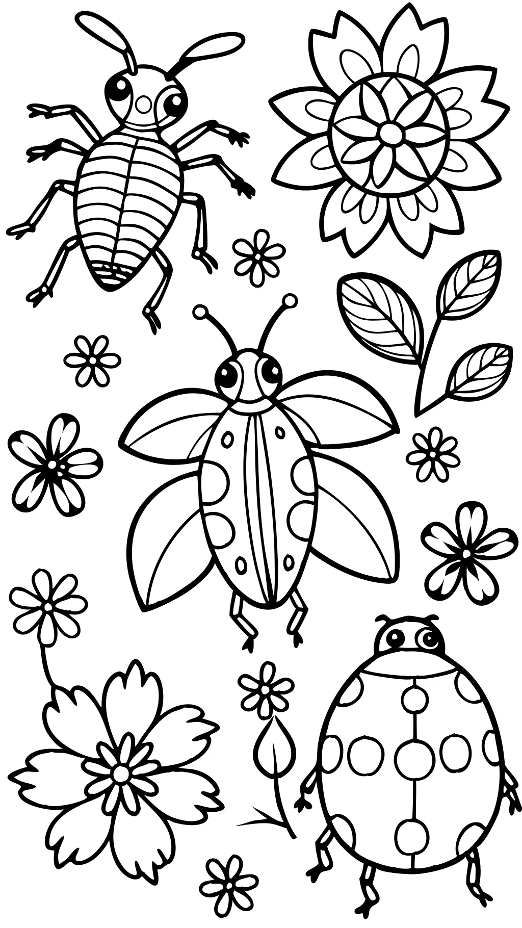 ladybug coloring pages printable